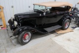 1932 Ford Phaeton 4-Door Convertible, Steel Body with Fiberglass Fenders, C