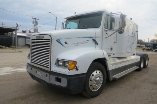 1995 Freightliner Columbia 120 Conventional Truck Tractor, VIN 1FUY3ED8XSH446642, Cat 3176 Turbo Die