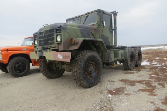 1992 Model M931A2 5-Ton 6x6 Conventional Day Cab Truck Tractor, National Stock Number-2320-01-230-03