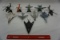 (10) Die Cast Planes: F-F-104 Starfighter, F-117A Stealth Nighthawk , F16,