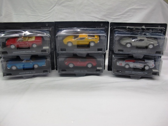 (6) Maserati 1:43 Scale Models - Various Models of Maserati.