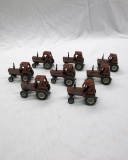 (8) Mini-Toys 1/64 Scale Hesson Tractors (Made In USA).