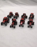 (8) 1/64 Scale International Tractors.