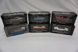 (6) Pauls Model Art Mini Champs Die Cast Metal 1:43 Scale Cars: Aston Marti