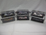(6) Spark 1:43 Scale Models in Boxes, Porsche, Made in China.
