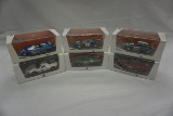 (6) Bizarre Die Cast Metal 1:43 Scale Models Cars: (3) Ford GT40, Rover BRM