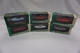 (6) Ebbro Die Cast Metal 1:43 Scale Model Cars: Subaru Young SS, (2) Toyota