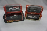 (4) Die Cast Metal 1:43 Scale Model Cars: Museum Collection Toyota 2000GT,