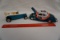 (2) Die Cast Metal Cars: Liberty 1934 Ford & Racing Champions 1940 Ford (No