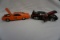 (2) Die Cast Metal 1/24 Scale Cars: Jada Toys 1970 Plymouth Hemi Barracuda