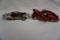 (2) Die Cast Metal Cars: Racing Champions Funny Car & 1/24 Scale 1948 Chevr