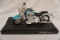 Hot Wheels Die Cast Metal Harley Davidson Motorcycle on Stand.