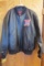 2XL Varsity Nebraska Leather Jacket.