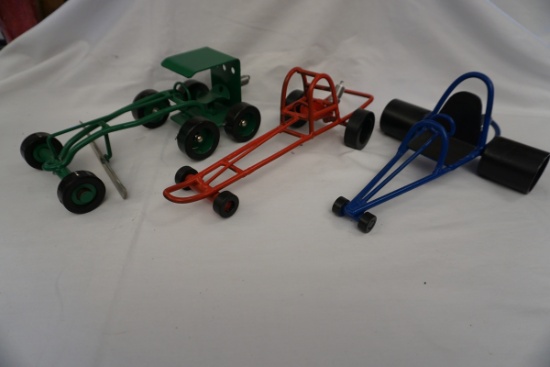 (3) Hand Made Motor Grader & Dune Buggy's (G & G Machine-Omaha).