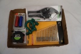 New Pittsburgh PVC Cutter, Tape Measure, Mini Flashlights, Clevises & 13-Pi