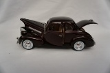 Die Cast Metal 1/24 Scale 1939 Chevrolet Coupe (No Box).