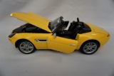 Welly Die Cast Metal 1/18 Scale BMW Z8 Convertible (No Box).
