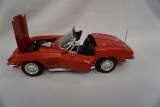 Ertl Die Cast Metal 1/18 Scale 1967 Chevrolet Corvette Convertible (No Box)