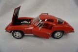 Ertl Die Cast Metal 1/18 Scale 1963 Chevrolet Corvette (No Box).