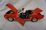 Mira Die Cast Metal 1/18 Scale 1965 Ford Mustang Convertible (Made in Spain