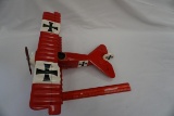Wood Airplane - Red Baron.