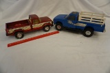 Nylint Cattle Ranch Truck & Ertl Metal GMC Pickup.