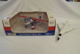 Sentry Hardware Lockheed Vega 5B Vintage Airplane Bank (NIB) & Ertl Die Cas