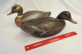 (2) Ceramic Painted Ducks.