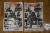 (2) WW II 50th Anniversary Posters.