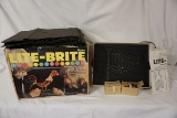 Hasbro Lite-Brite with Original Box, Color Pegs.