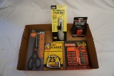 Various New Tools: Tool Shop Utility Knife & 25' Tape Measure, Power Fist M