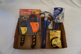 New Rubbermaid Adjustable Wrench, Tool Shop 25' Tape Measure, Pittsburgh 2-