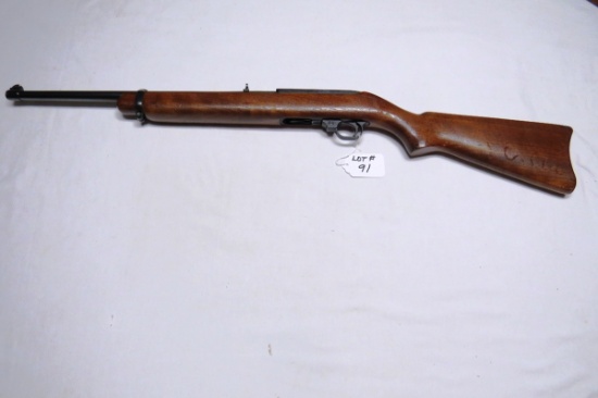 Ruger Carbine Rifle, SN# 50821, .44 Magnum Caliber, 18 1/2" Barrel, Walnut Wood Stock (Stock Needs