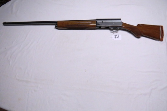 Browning (Belgium) Semi-Auto Shotgun, SN# 141152, 12-Gauge, 2 3/4" Shells, 11 3/4" Pull (Shortened S