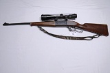 Savage Model 99A Lever Action Rifle, SN #B075614, .250 Savage Caliber, Single Shot, 20