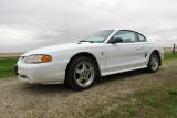 1995 Ford Mustang Cobra SVT 2-Door Coupe, VIN# 1FALP42D6SF209166, 5.0 Liter V-8 Gas Engine,