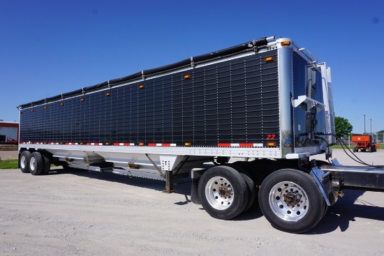 2010 Timpte Super Hopper Tandem Axle All Aluminum Hopper Grain Trailer, VIN# 1TDH4302-5-AB125088, 65