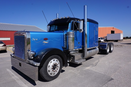 2003 Peterbilt Model 379 Extended Hood Conventional Tandem Axle Truck Tractor, VIN# 1XP-5DB9X-9-3D80