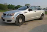 2011 Chevrolet Caprice 4-Door Sedan Police Car, VIN# 6G1MK5T27BL550993, 6.0 Liter V-8 Gas Engine, Au