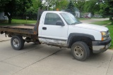 2003 Chevrolet Silverado K-2500 4x4 Pickup, VIN# 1GCHK24U43E311489, 6.0 Liter V-8 Gas Engine, Automa