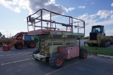 1999 JLG Model 40RTS 4x4x2 Scissor Lift, SN# 0200055593,  Gas or Propane, 40' Length, 31x15.5-15.