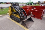 Vermeer Model S600 TX Commercial Ride On Skid Loader, SN# 1VRZ0508251000206, Kohler 30HP Gas Engine