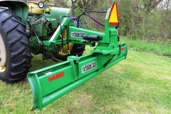 Frontier Model RB2309 HD 3-Point Blade, SN# XFRB23X100550, 9’ Width, Hydraulic Tilt (Like New).