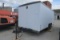 1998 Wells Cargo Model EW1622 8’X16’ Tandem Axle Enclosed Alum. Trailer, 2 5/16