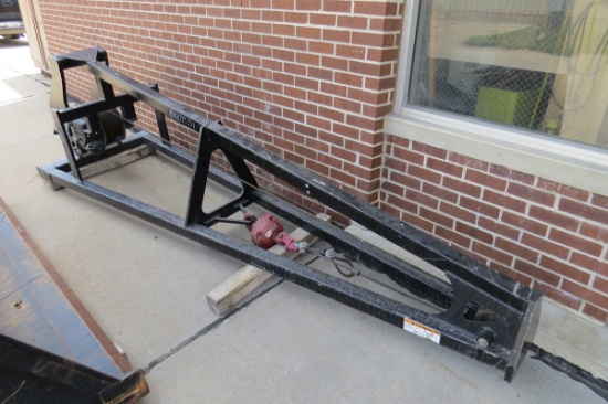 JLG Model 1001 HD Boom Attachment w/ Hyd. Drive Cable Lift for RT Forklifts, SN#200931001, 2,000LB L