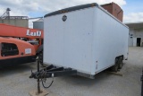 1998 Wells Cargo Model EW1622 8’X16’ Tandem Axle Enclosed Alum. Trailer, 2 5/16