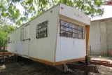 1976 8’X30’ Tandem Axle Portable Jobsite Office Trailer, VIN#3677762, Heat & AC, (2) Side Doors