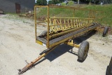 Rustgo Portable Scaffold on 4-Wheel Trailer.