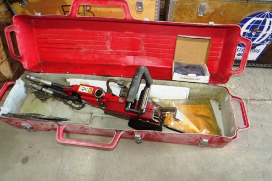 ICS Hydraulic Drive Chain Saw with Case.