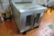 Cadco Commercial Stainless Steel Roaster Oven on Wheels.